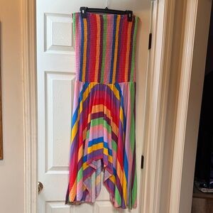 Colorful Smocked Dress by Generation Y